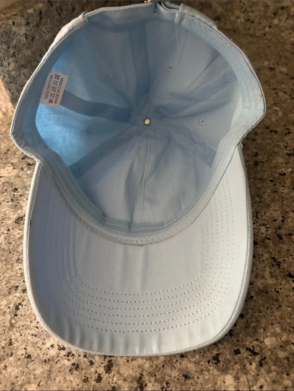 Light Blue Men's Baseball Cap - Classic Dad Hat